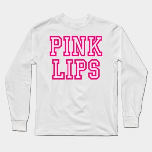 Pink Lips (Light) Long Sleeve T-Shirt